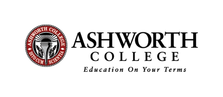 Ashworth College logo.